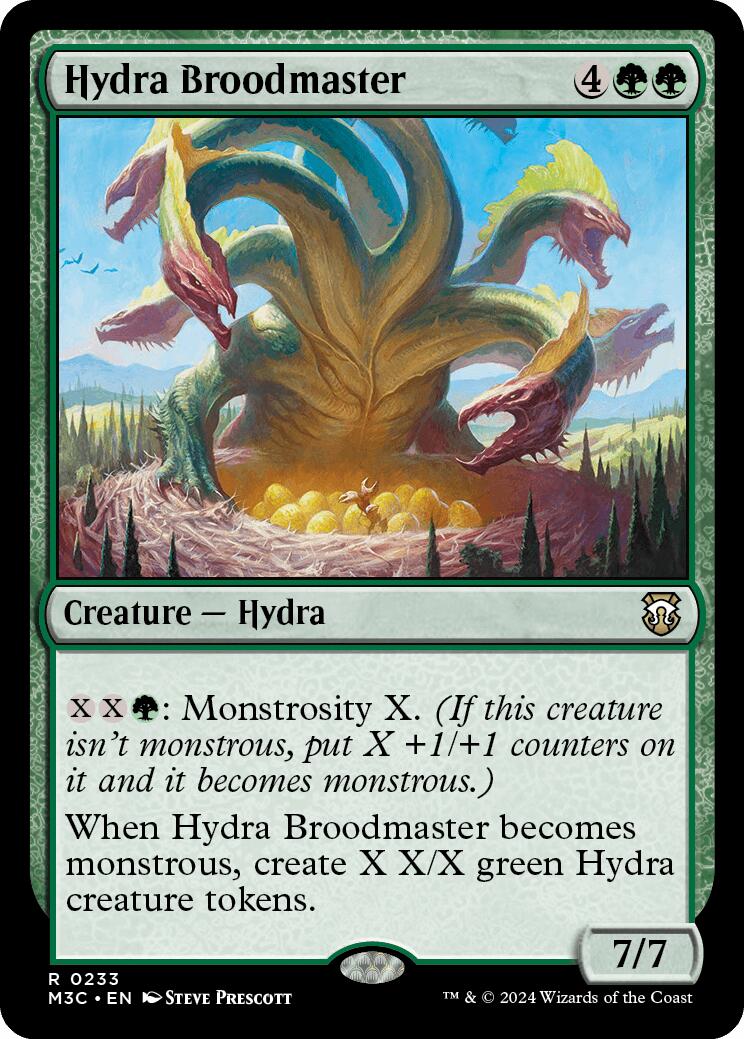 Hydra Broodmaster [Modern Horizons 3 Commander] | Gamer Loot