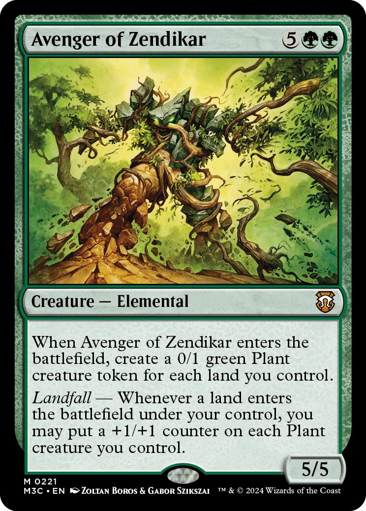 Avenger of Zendikar [Modern Horizons 3 Commander] | Gamer Loot