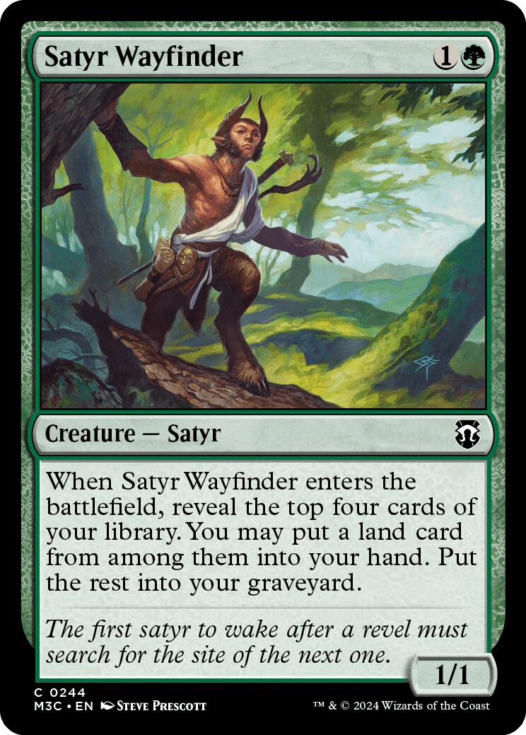 Satyr Wayfinder [Modern Horizons 3 Commander] | Gamer Loot