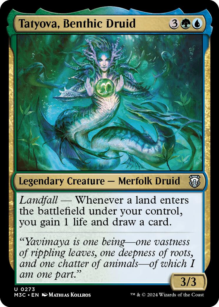 Tatyova, Benthic Druid [Modern Horizons 3 Commander] | Gamer Loot