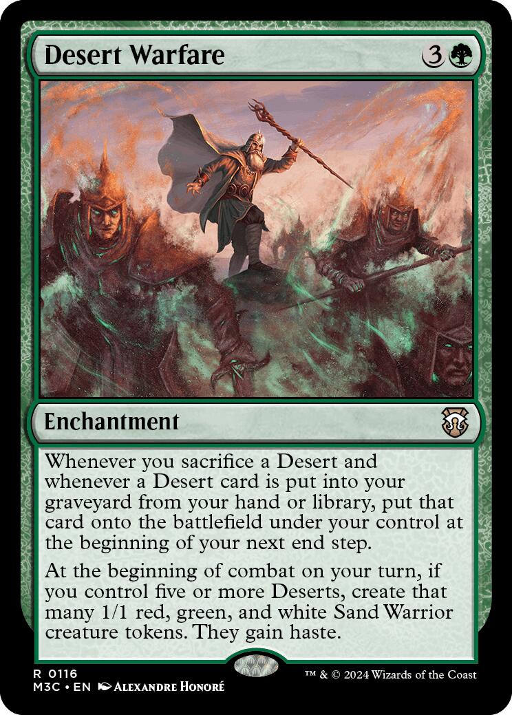 Desert Warfare [Modern Horizons 3 Commander] | Gamer Loot