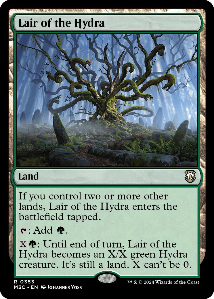 Lair of the Hydra [Modern Horizons 3 Commander] | Gamer Loot