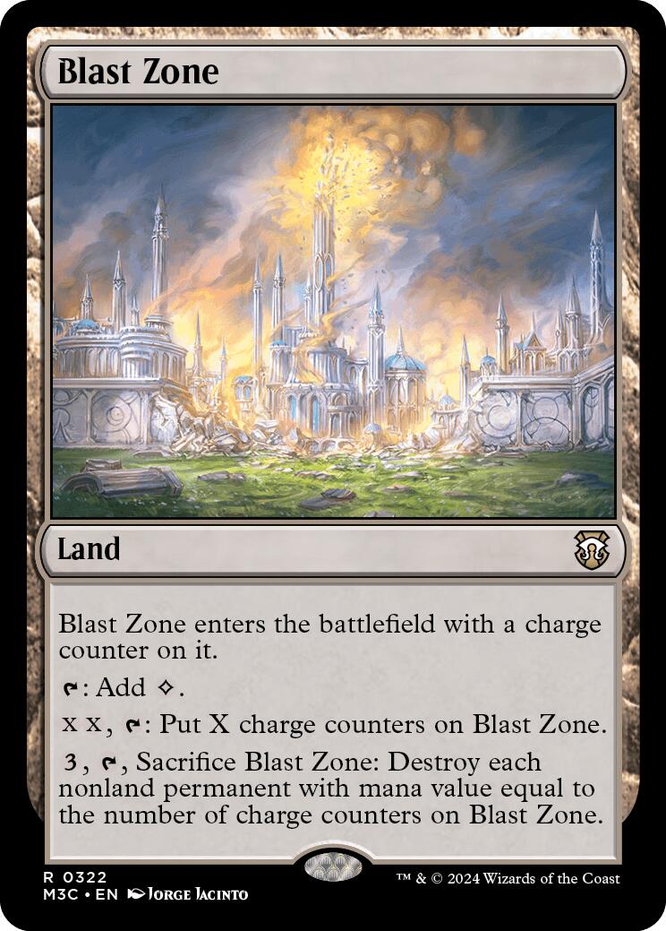 Blast Zone [Modern Horizons 3 Commander] | Gamer Loot