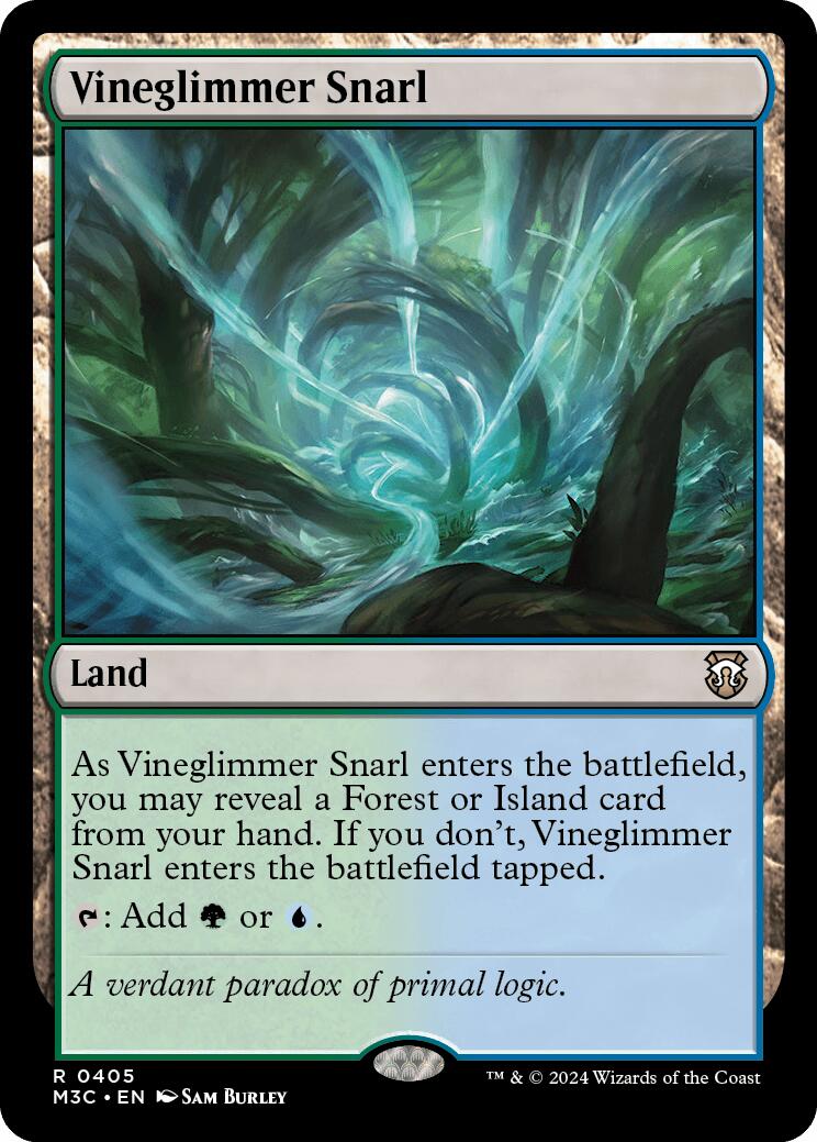 Vineglimmer Snarl [Modern Horizons 3 Commander] | Gamer Loot