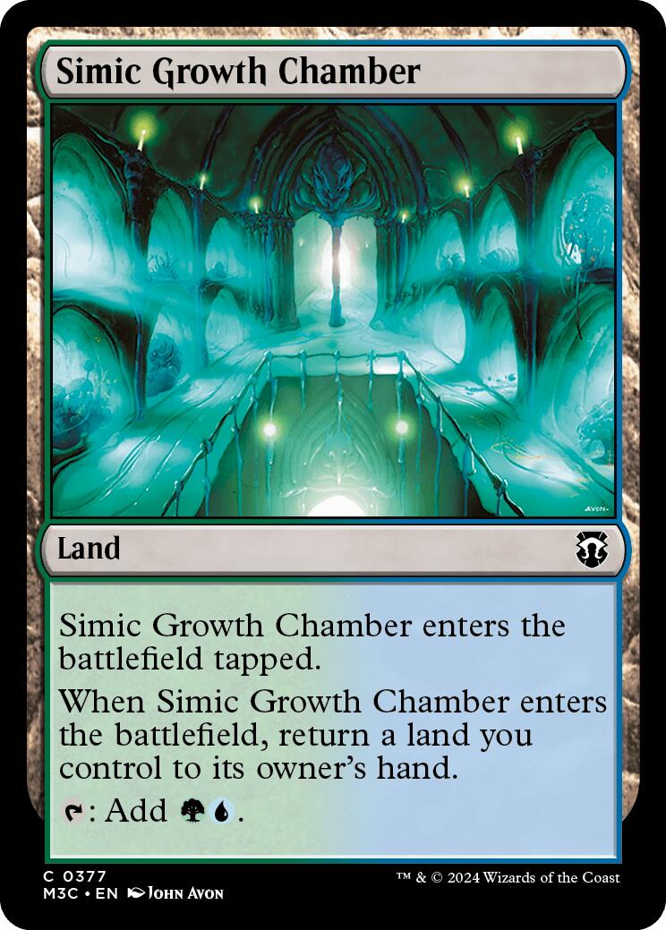 Simic Growth Chamber [Modern Horizons 3 Commander] | Gamer Loot