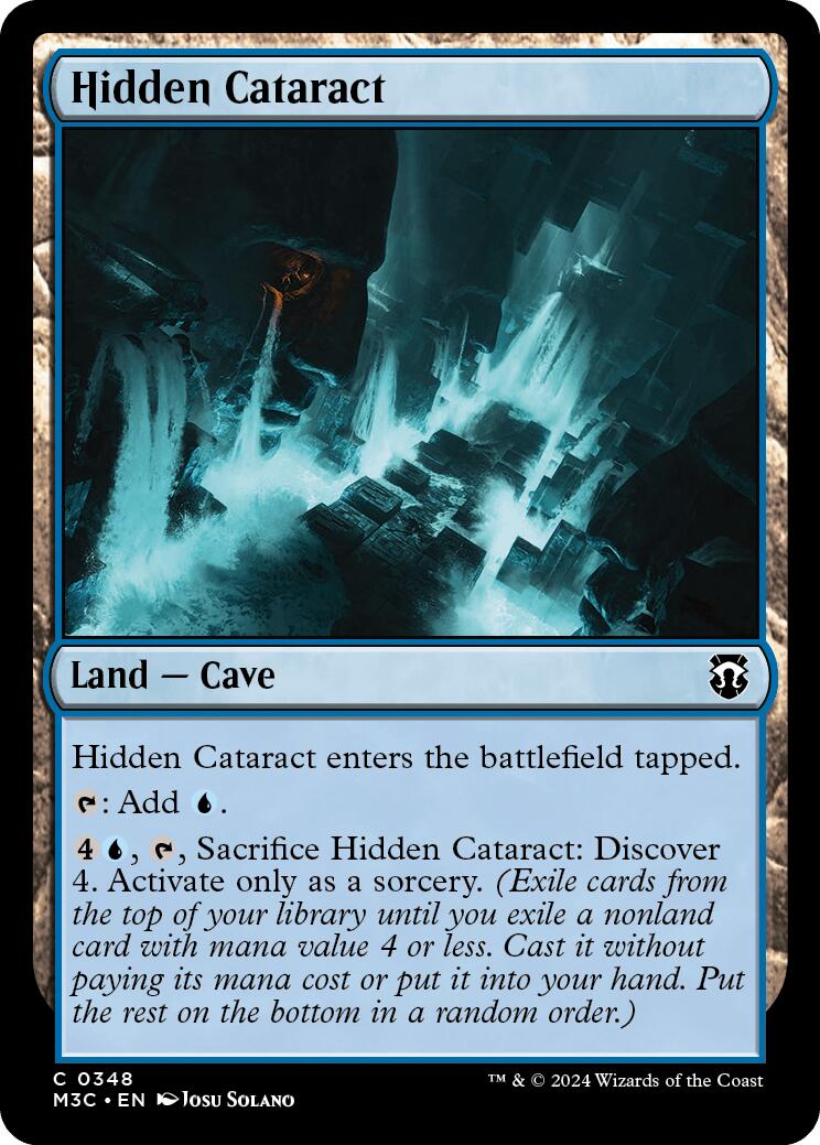 Hidden Cataract [Modern Horizons 3 Commander] | Gamer Loot