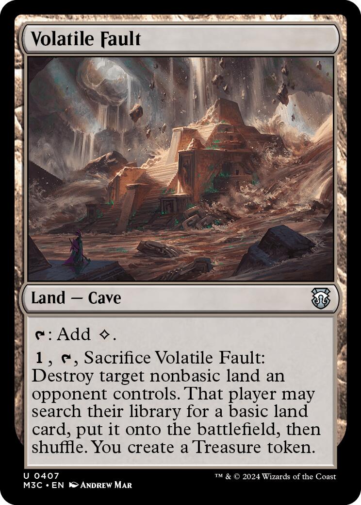 Volatile Fault [Modern Horizons 3 Commander] | Gamer Loot