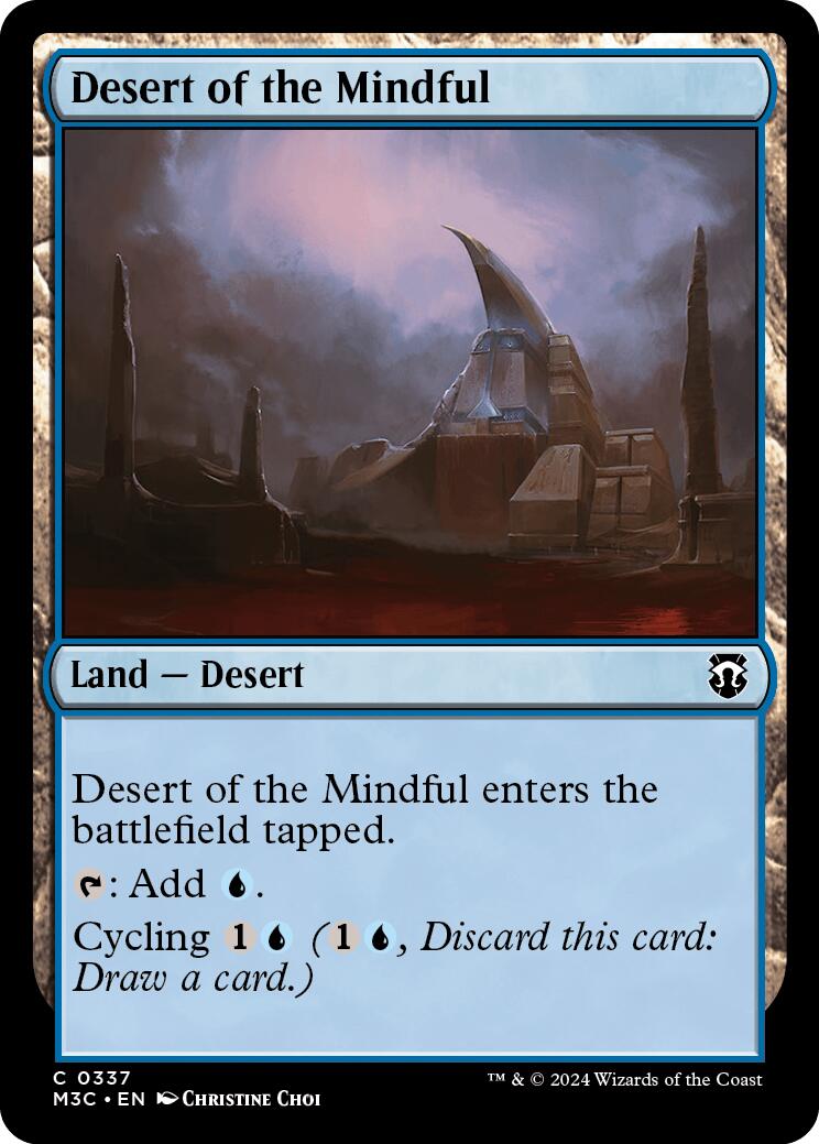 Desert of the Mindful [Modern Horizons 3 Commander] | Gamer Loot