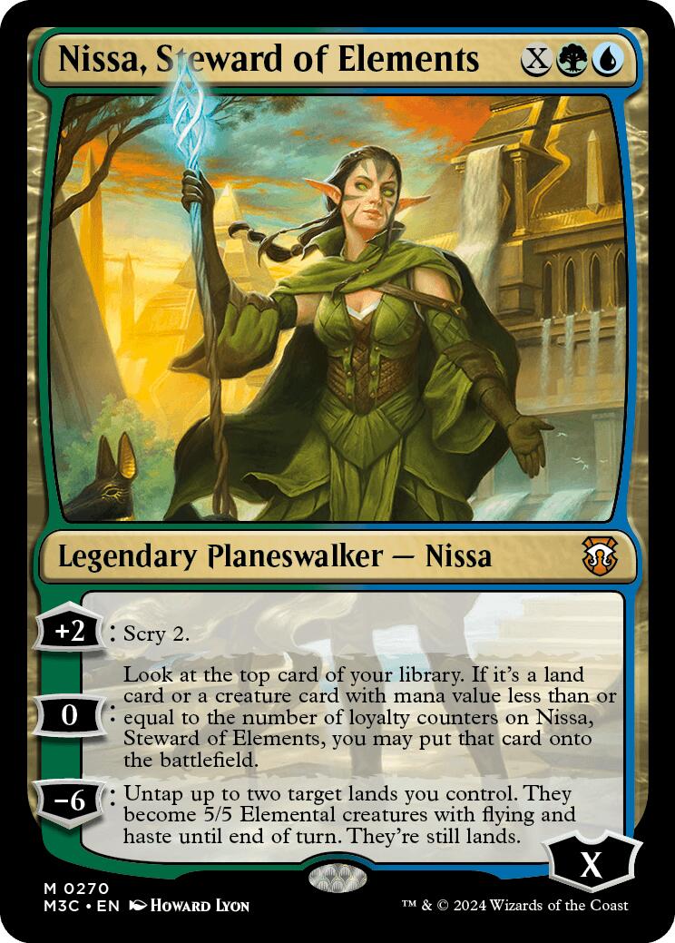 Nissa, Steward of Elements [Modern Horizons 3 Commander] | Gamer Loot