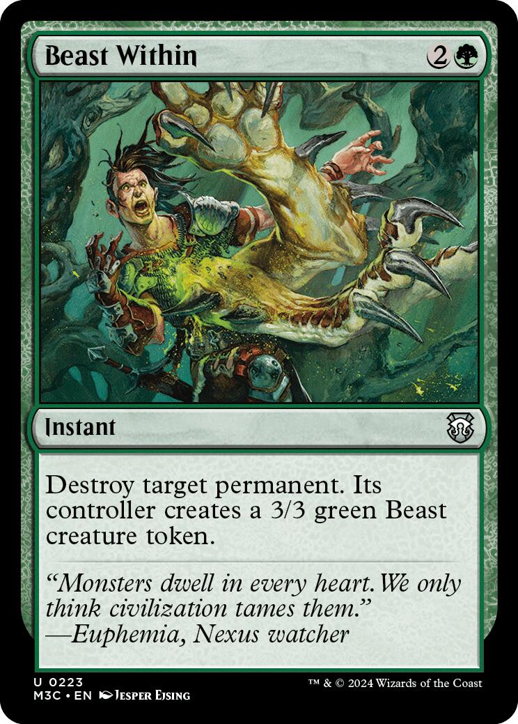 Beast Within [Modern Horizons 3 Commander] | Gamer Loot