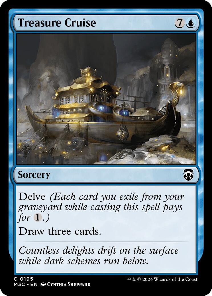 Treasure Cruise [Modern Horizons 3 Commander] | Gamer Loot