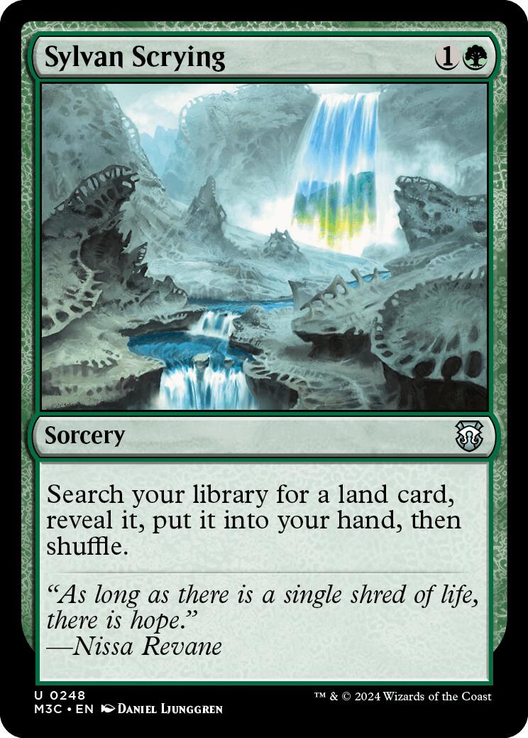 Sylvan Scrying [Modern Horizons 3 Commander] | Gamer Loot