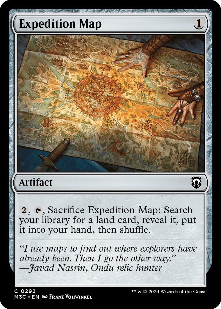 Expedition Map [Modern Horizons 3 Commander] | Gamer Loot