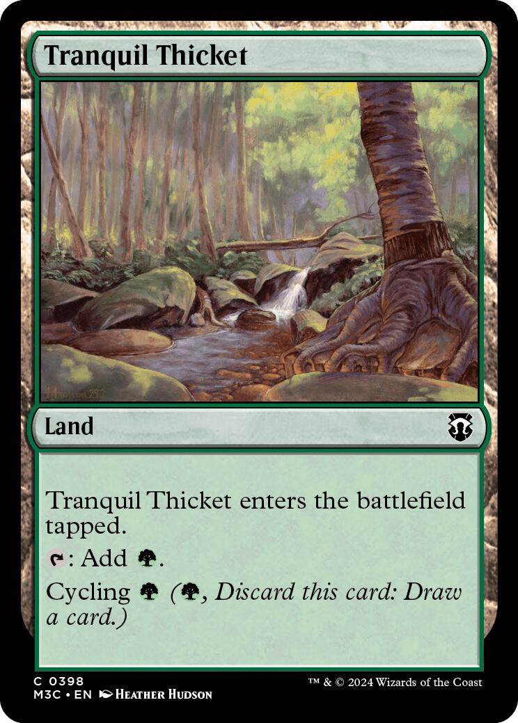 Tranquil Thicket [Modern Horizons 3 Commander] | Gamer Loot