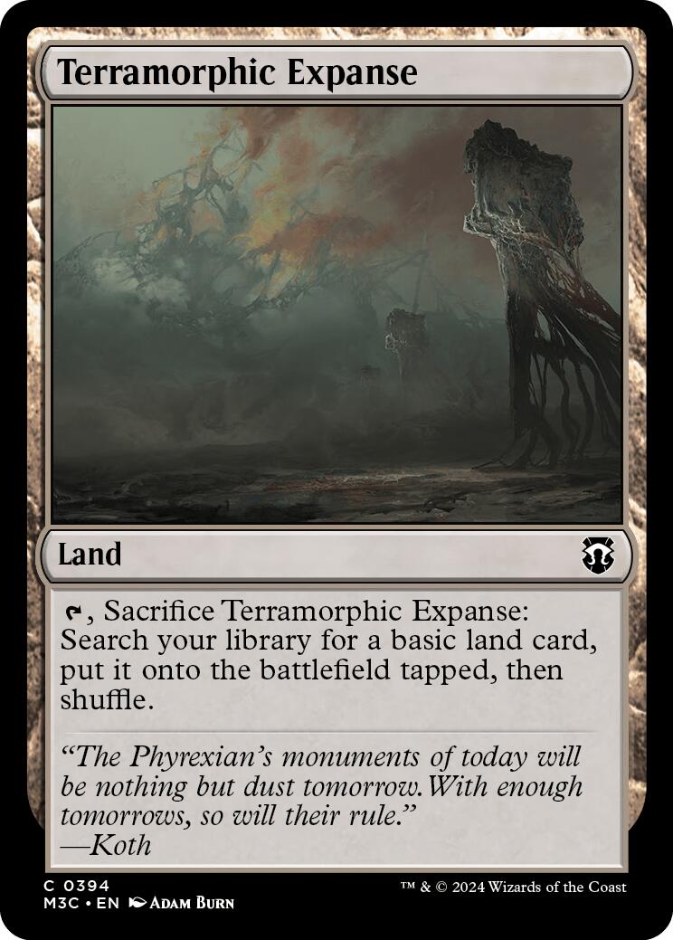 Terramorphic Expanse [Modern Horizons 3 Commander] | Gamer Loot