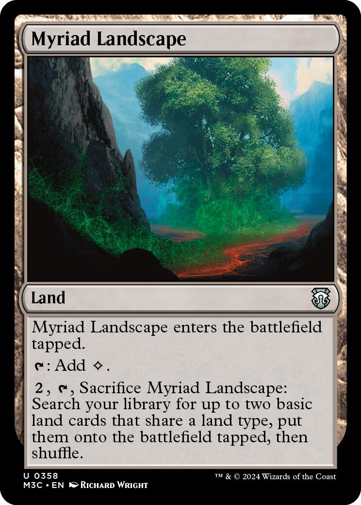 Myriad Landscape [Modern Horizons 3 Commander] | Gamer Loot