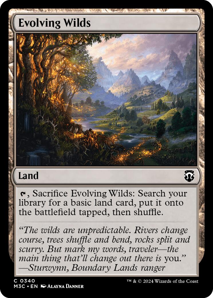 Evolving Wilds [Modern Horizons 3 Commander] | Gamer Loot