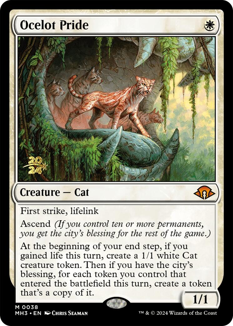 Ocelot Pride [Modern Horizons 3 Prerelease Promos] | Gamer Loot