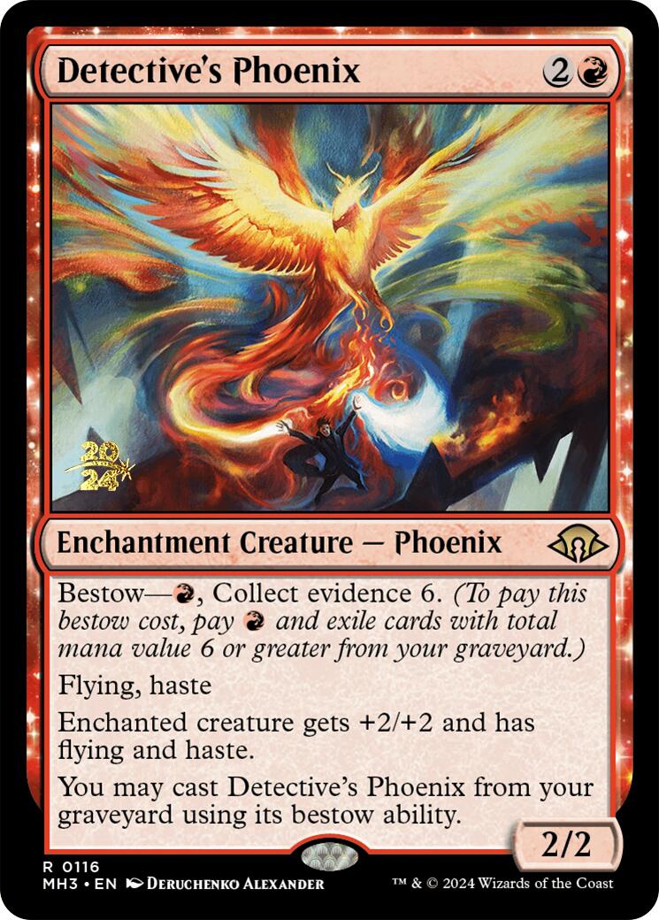 Detective's Phoenix [Modern Horizons 3 Prerelease Promos] | Gamer Loot