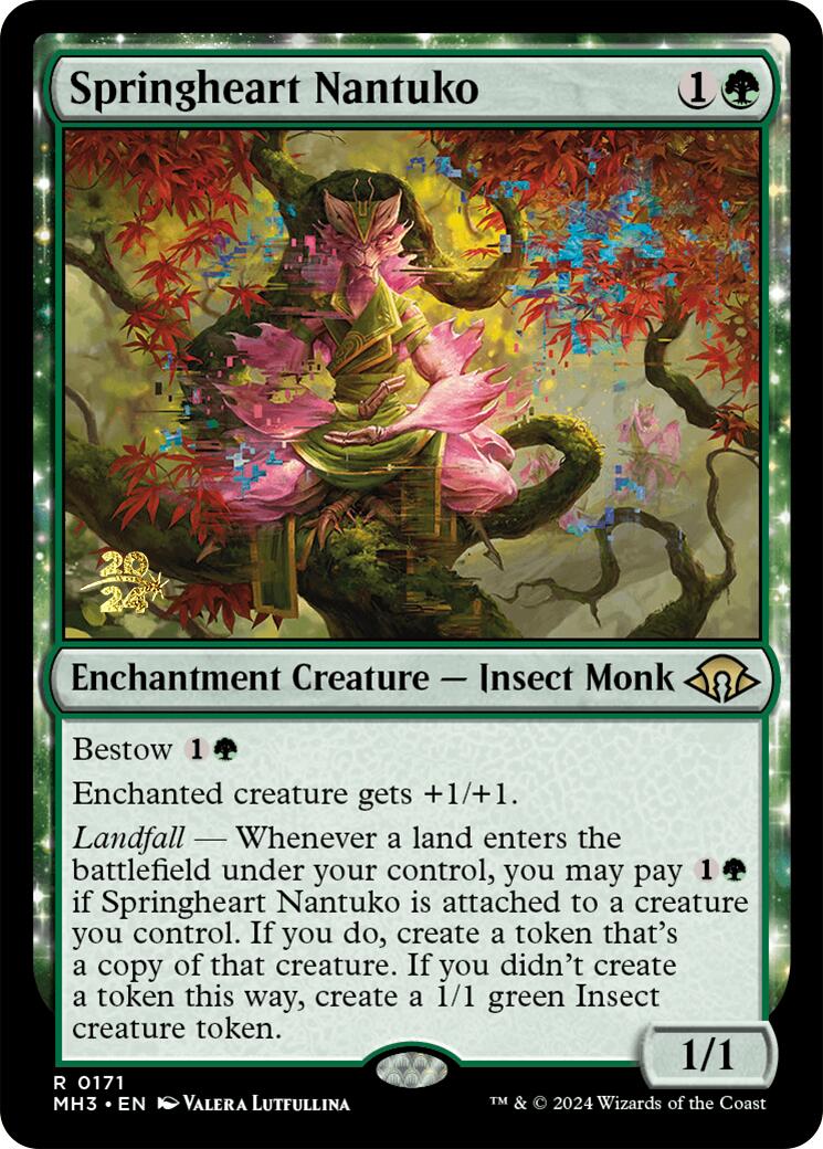 Springheart Nantuko [Modern Horizons 3 Prerelease Promos] | Gamer Loot