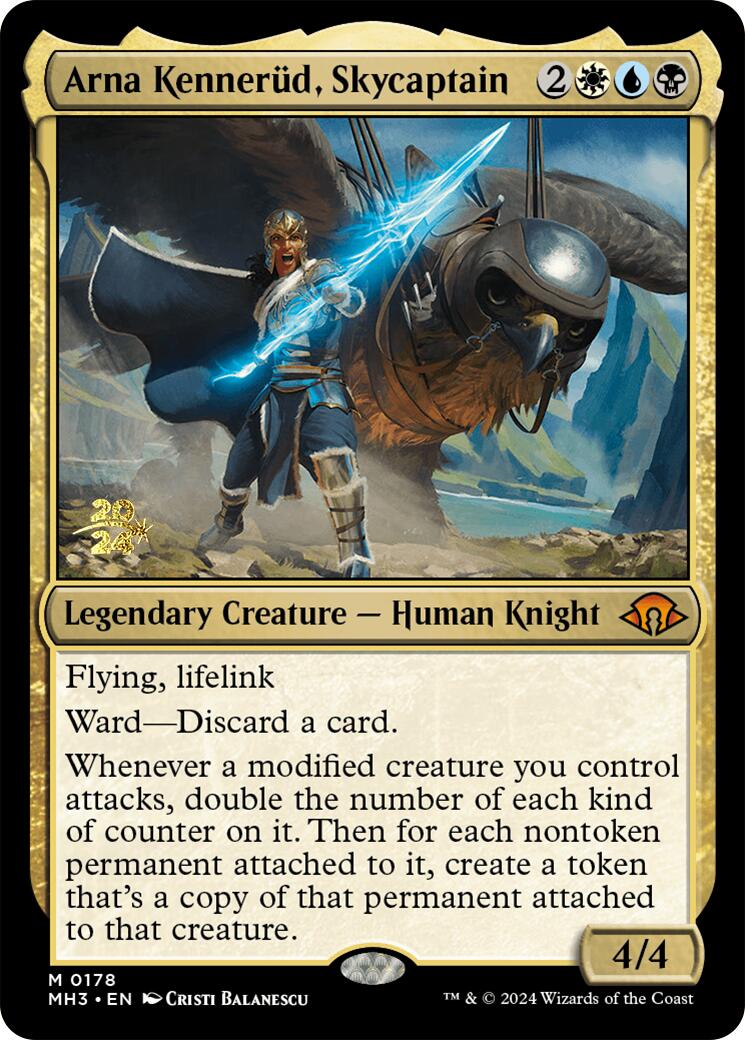 Arna Kennerud, Skycaptain [Modern Horizons 3 Prerelease Promos] | Gamer Loot