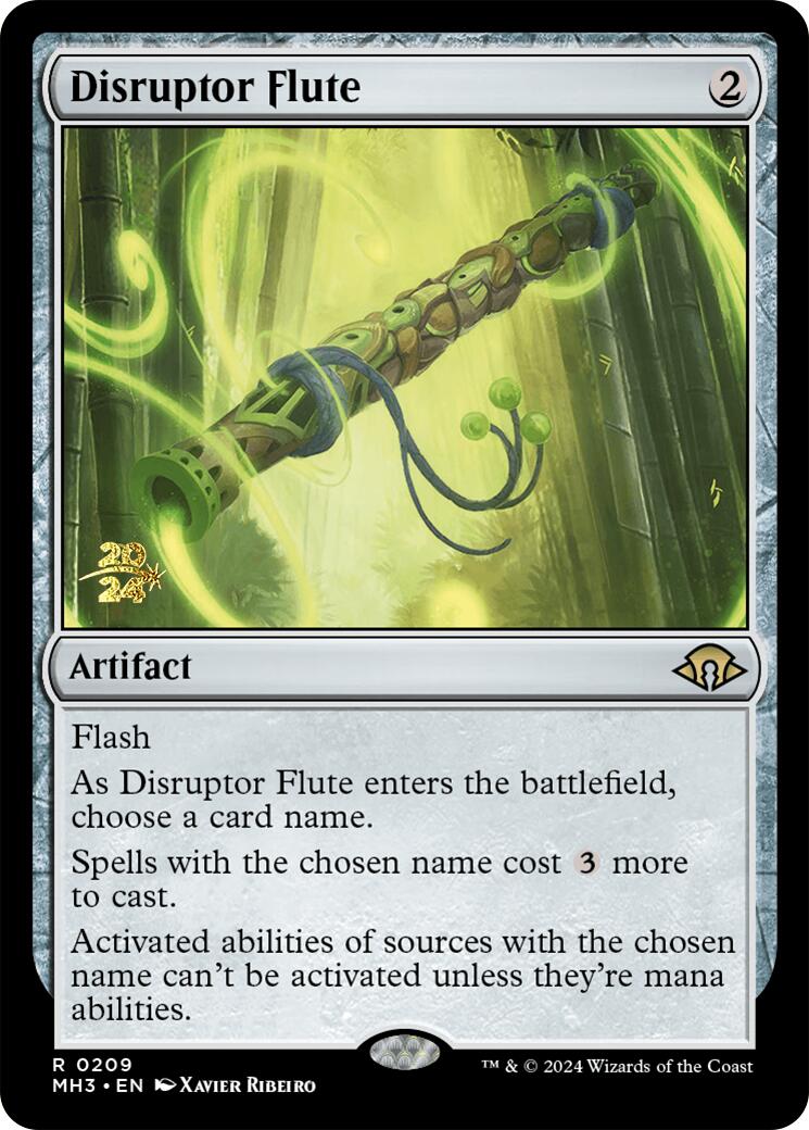 Disruptor Flute [Modern Horizons 3 Prerelease Promos] | Gamer Loot