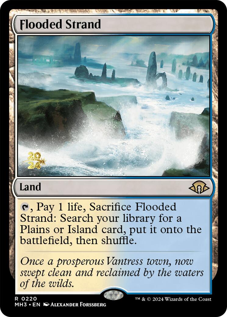 Flooded Strand [Modern Horizons 3 Prerelease Promos] | Gamer Loot