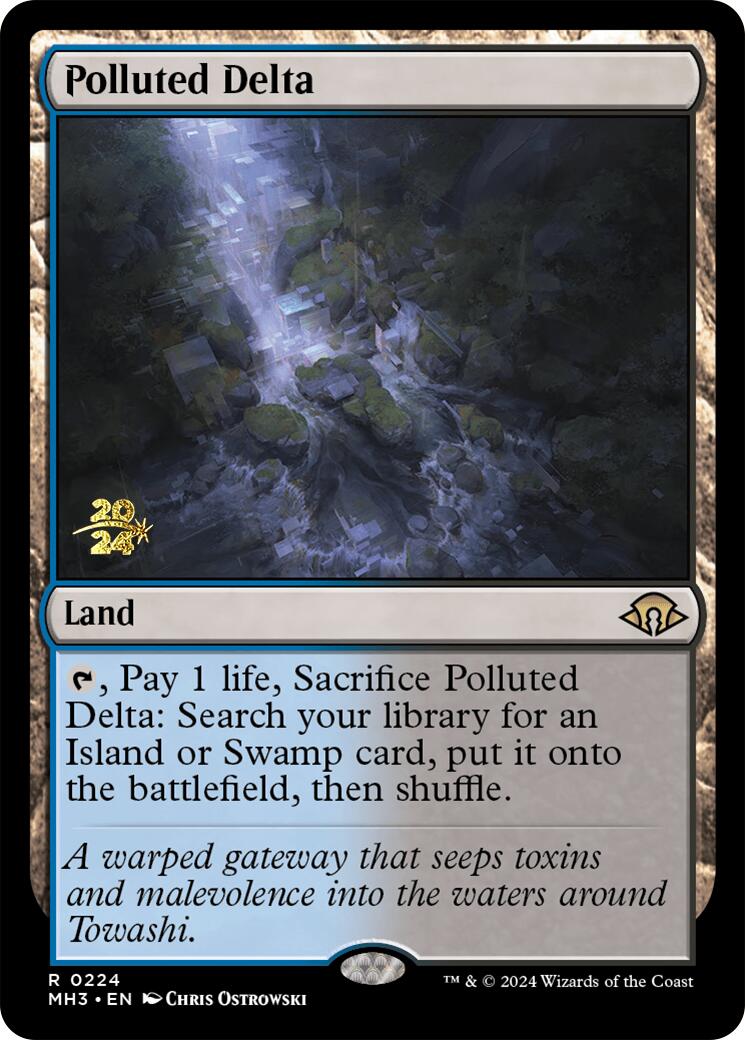 Polluted Delta [Modern Horizons 3 Prerelease Promos] | Gamer Loot