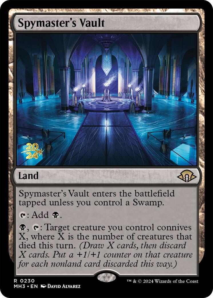 Spymaster's Vault [Modern Horizons 3 Prerelease Promos] | Gamer Loot