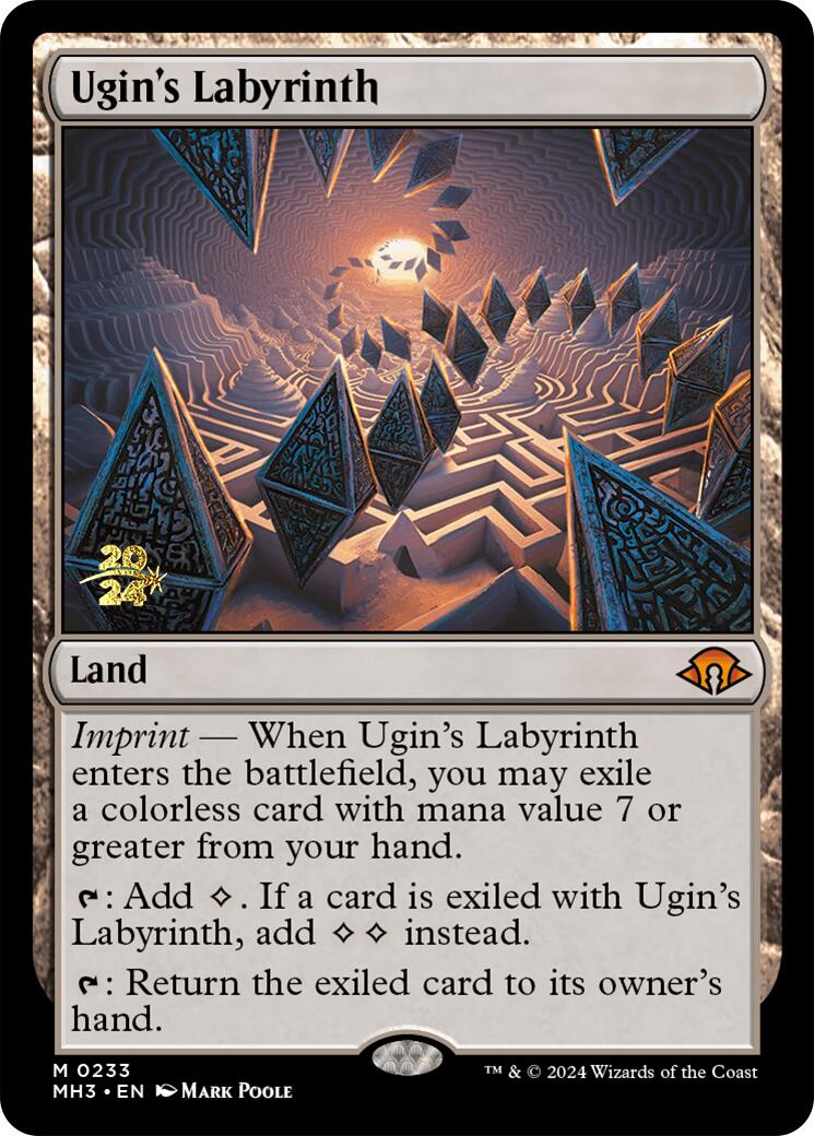 Ugin's Labyrinth [Modern Horizons 3 Prerelease Promos] | Gamer Loot