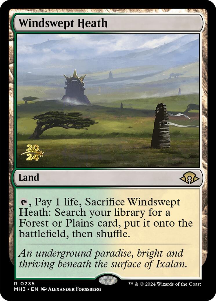 Windswept Heath [Modern Horizons 3 Prerelease Promos] | Gamer Loot