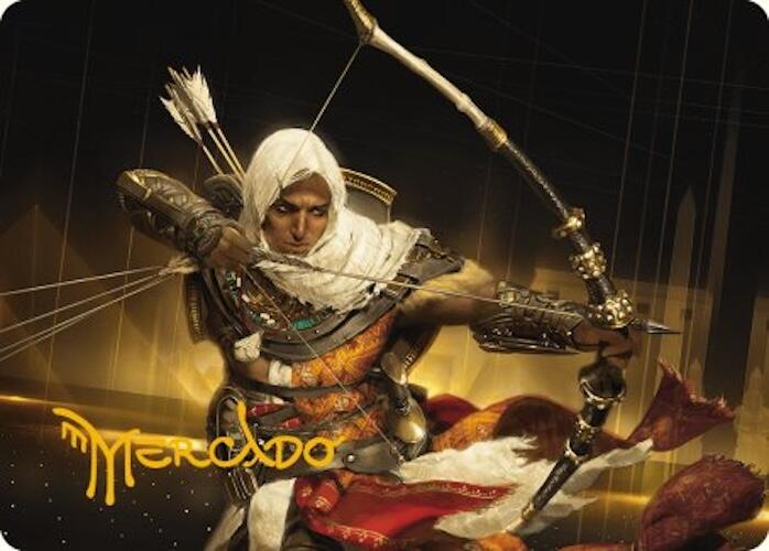 Bayek of Siwa Art Card (Gold-Stamped Signature) [Assassin's Creed Art Series] | Gamer Loot