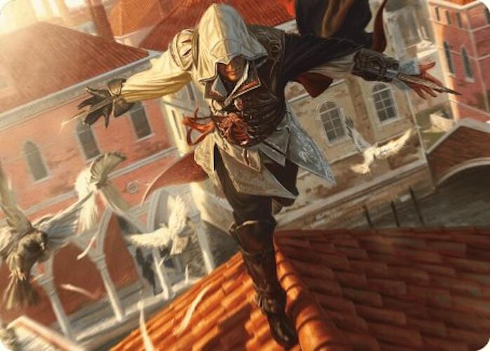 Ezio, Blade of Vengeance Art Card [Assassin's Creed Art Series] | Gamer Loot