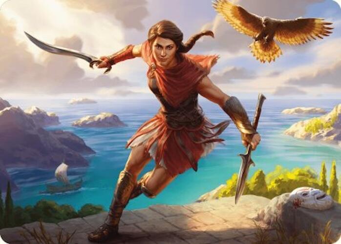 Kassandra, Eagle Bearer Art Card [Assassin's Creed Art Series] | Gamer Loot