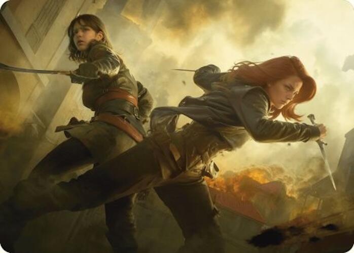 Mary Read and Anne Bonny Art Card [Assassin's Creed Art Series] | Gamer Loot