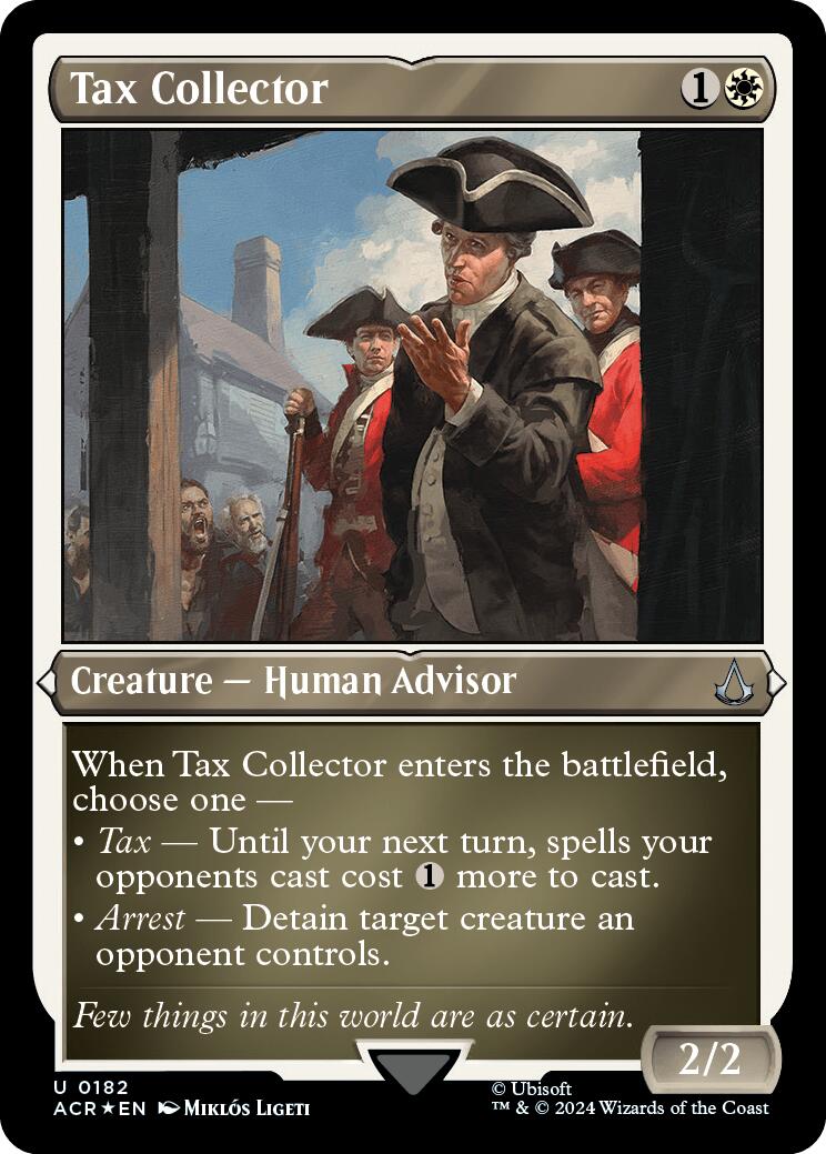 Tax Collector (Foil Etched) [Assassin's Creed] | Gamer Loot