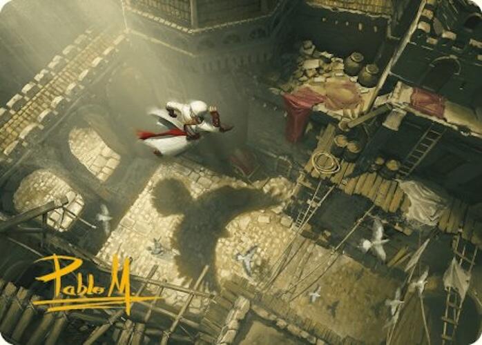 Rooftop Bypass Art Card (Gold-Stamped Signature) [Assassin's Creed Art Series] | Gamer Loot