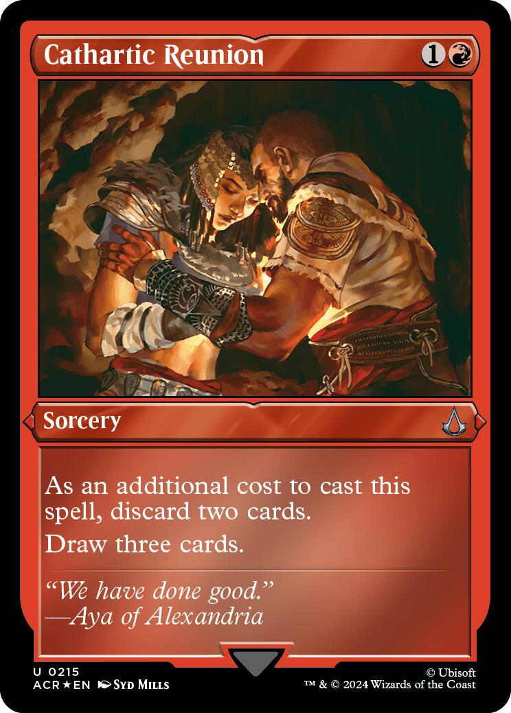 Cathartic Reunion (Foil Etched) [Assassin's Creed] | Gamer Loot