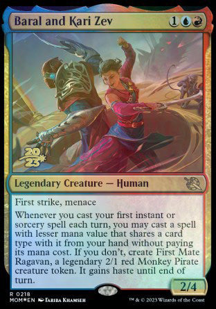 Baral and Kari Zev [March of the Machine Prerelease Promos] | Gamer Loot