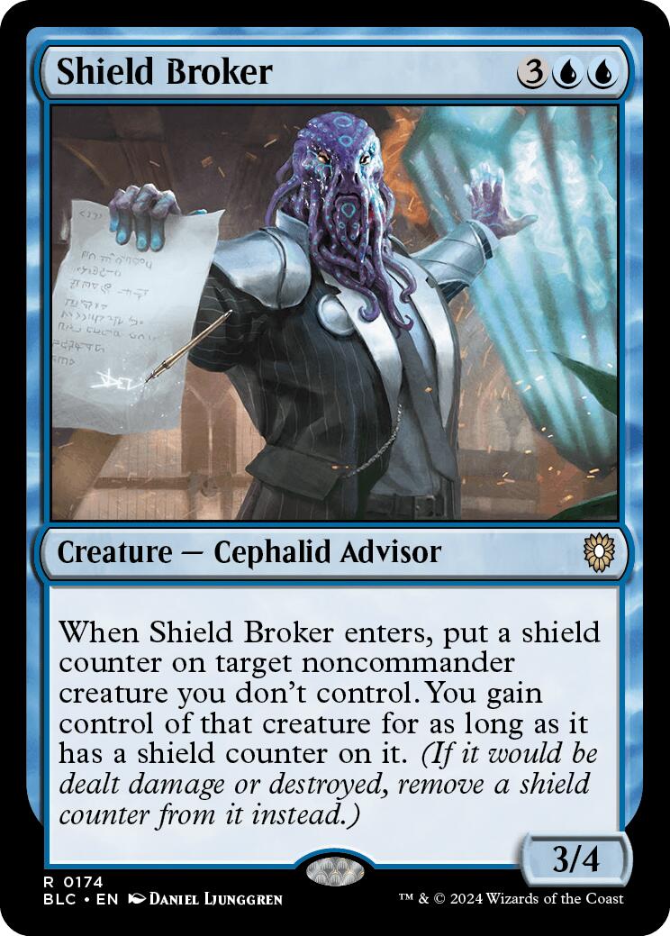 Shield Broker [Bloomburrow Commander] | Gamer Loot