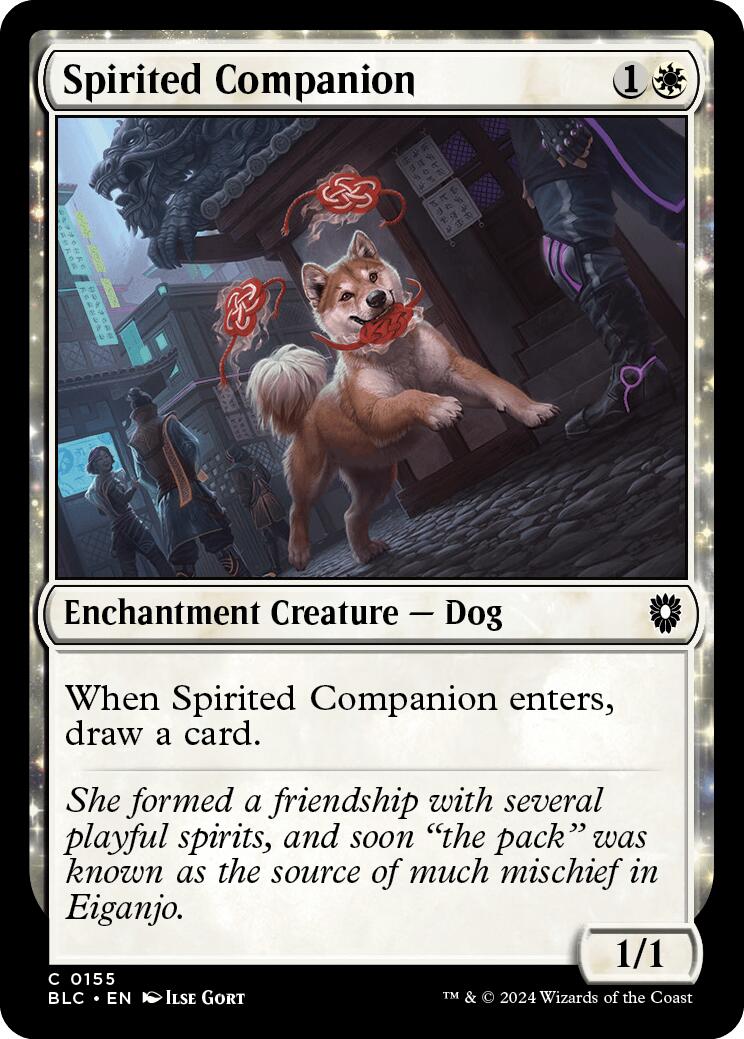 Spirited Companion [Bloomburrow Commander] | Gamer Loot