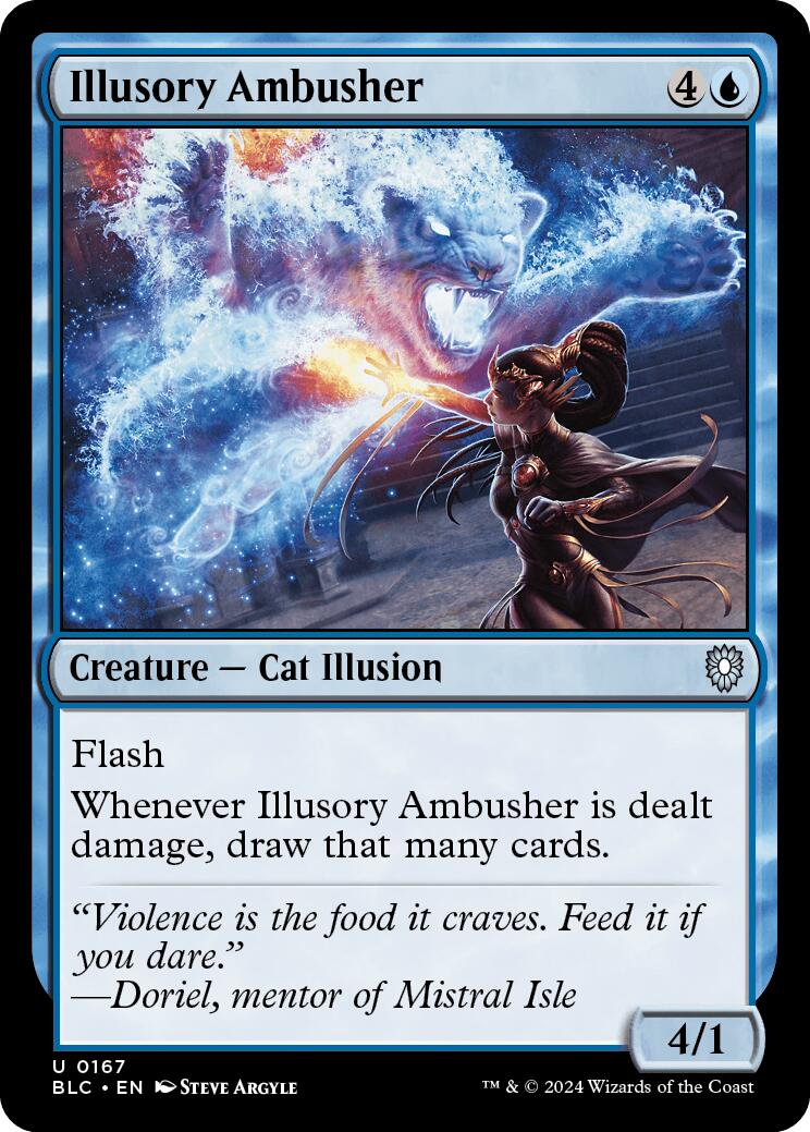 Illusory Ambusher [Bloomburrow Commander] | Gamer Loot