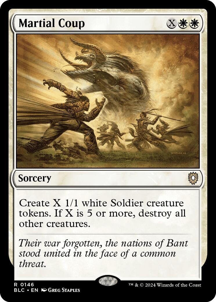 Martial Coup [Bloomburrow Commander] | Gamer Loot