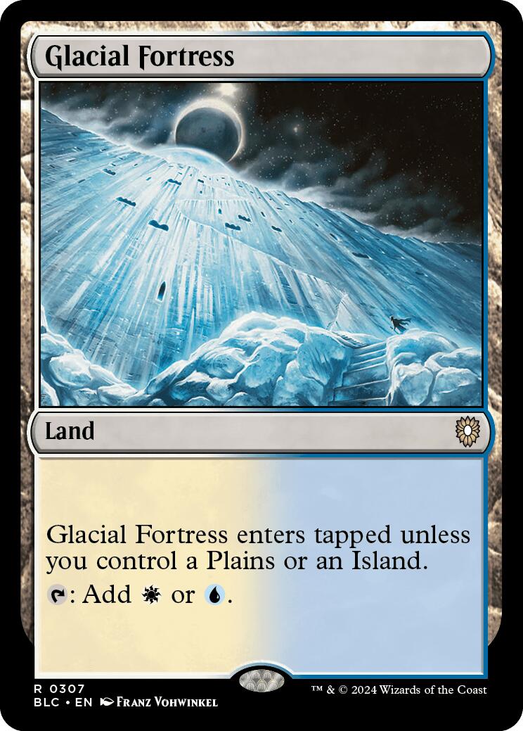 Glacial Fortress [Bloomburrow Commander] | Gamer Loot