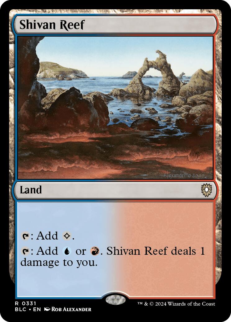 Shivan Reef [Bloomburrow Commander] | Gamer Loot