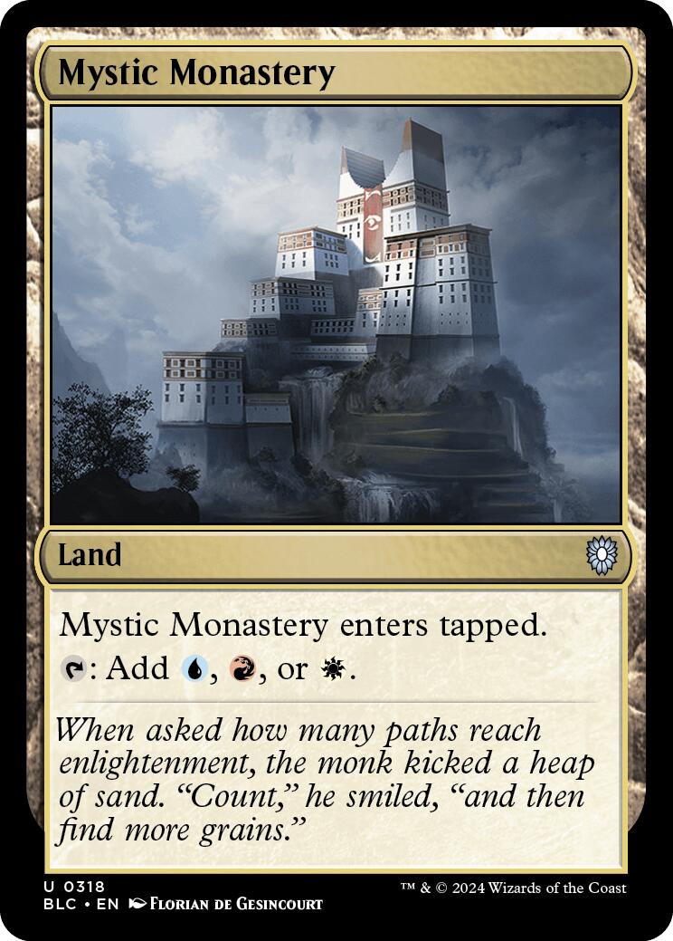 Mystic Monastery [Bloomburrow Commander] | Gamer Loot