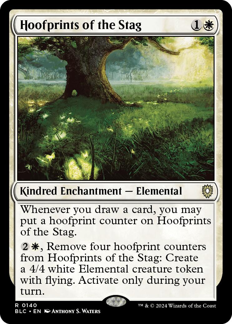 Hoofprints of the Stag [Bloomburrow Commander] | Gamer Loot