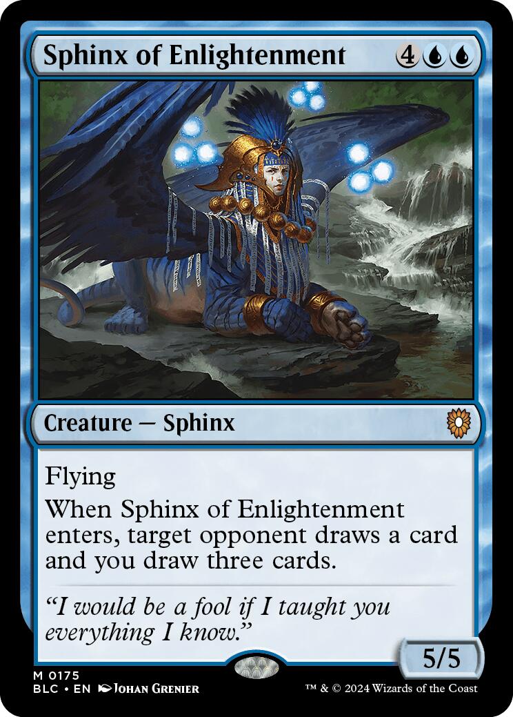 Sphinx of Enlightenment [Bloomburrow Commander] | Gamer Loot