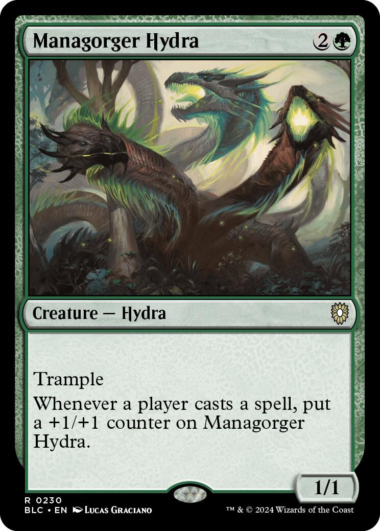 Managorger Hydra [Bloomburrow Commander] | Gamer Loot