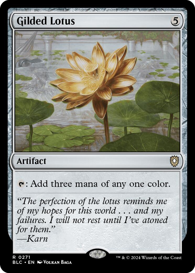 Gilded Lotus [Bloomburrow Commander] | Gamer Loot